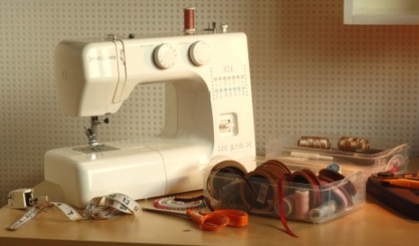 sewing machine "in situ"